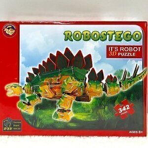 Chucklesnort "Robostego" Jigsaw Puzzle & Robot